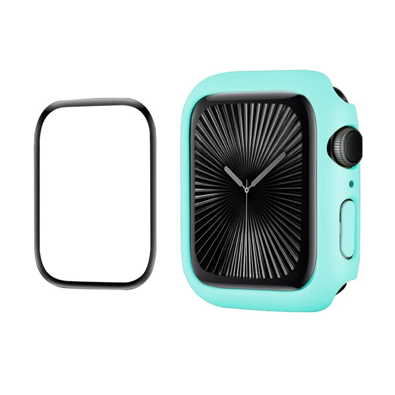 Süß Apple Watch Series 10 46mm Hülle mit Displayschutz in Silikon