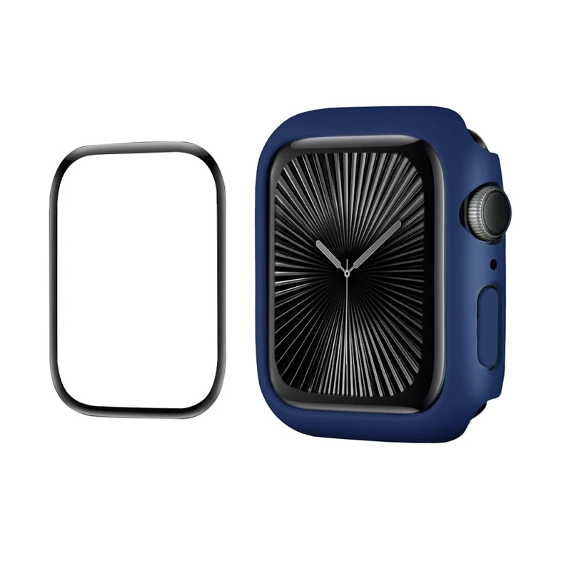 Süß Apple Watch Series 10 46mm Hülle mit Displayschutz in Silikon