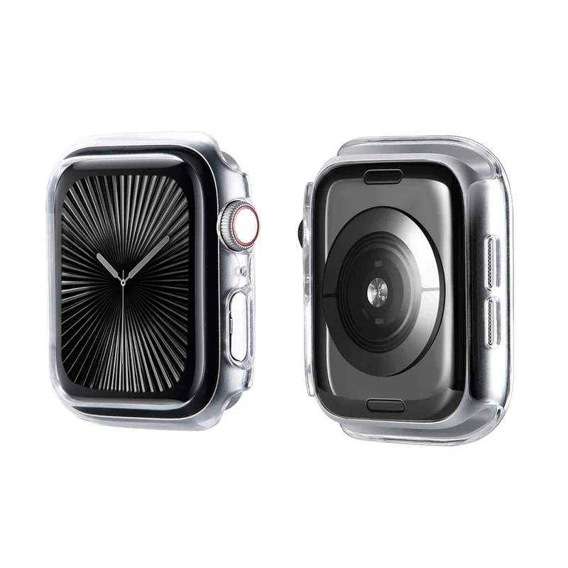 Süß Apple Watch Series 10 46mm Hülle mit Displayschutz in Silikon