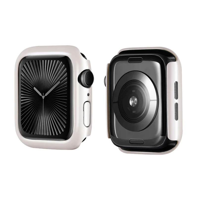 Süß Apple Watch Series 10 46mm Hülle mit Displayschutz in Silikon
