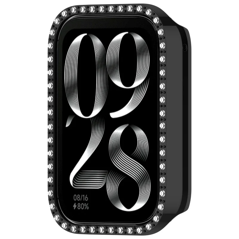 Absolut Stylisch Xiaomi Band 8 Pro Strass und Silikon Hülle