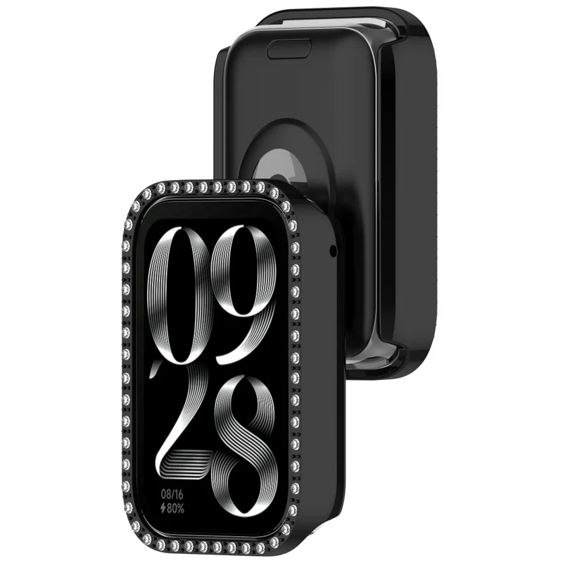 Absolut Stylisch Xiaomi Band 8 Pro Strass und Silikon Hülle