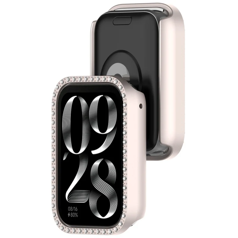 Absolut Stylisch Xiaomi Band 8 Pro Strass und Silikon Hülle