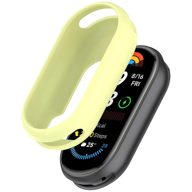 Xiaomi Mi Band 9 / Xiaomi Smart Band 8 Silikon Universell Bumper