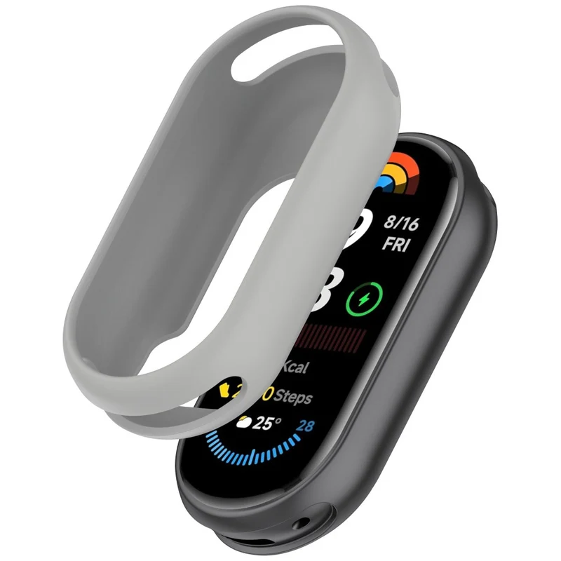 Xiaomi Mi Band 9 / Xiaomi Smart Band 8 Silikon Universell Bumper