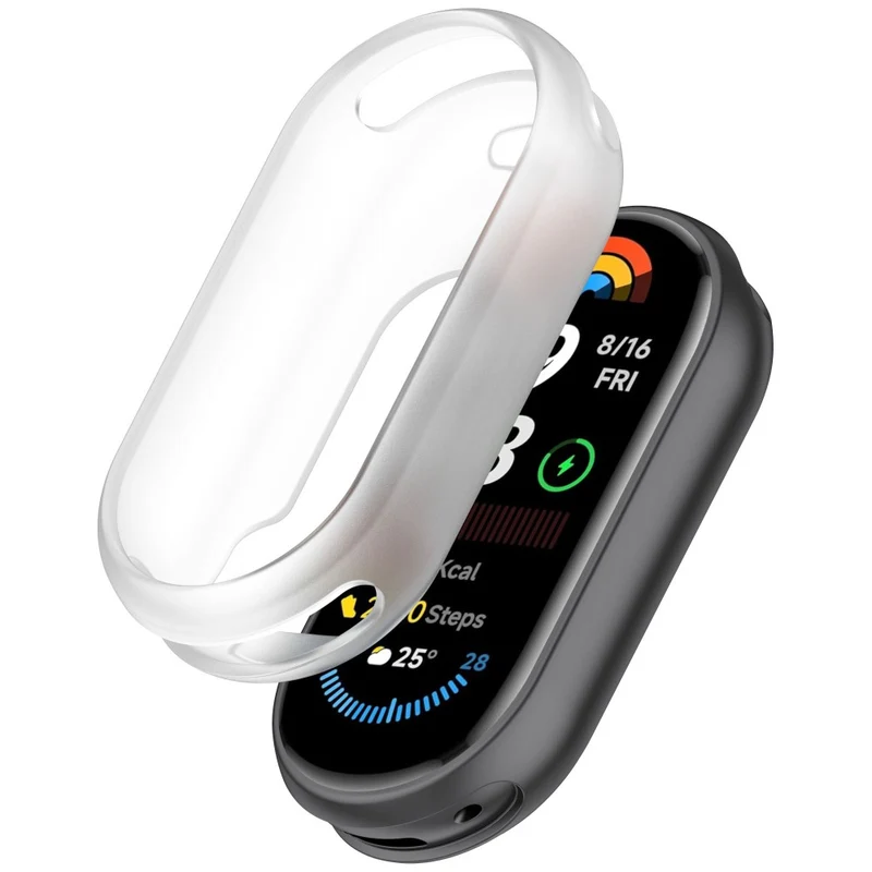 Xiaomi Mi Band 9 / Xiaomi Smart Band 8 Silikon Universell Bumper