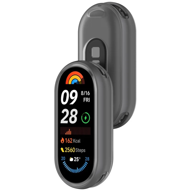 Xiaomi Mi Band 9 / Xiaomi Smart Band 8 Silikon Universell Bumper