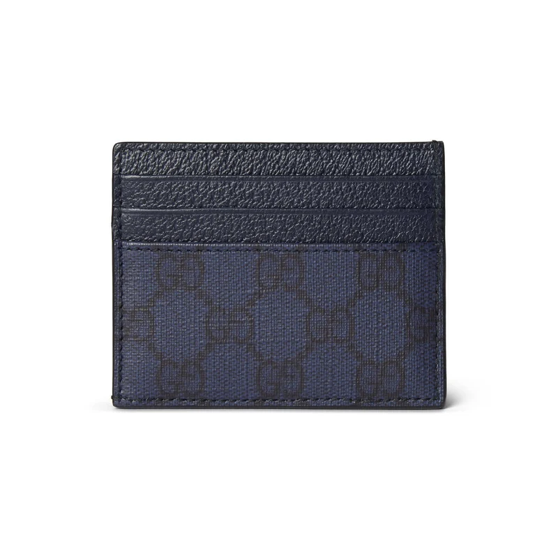 Gucci Kartenetui Unisex Ophidia Card Case Blau GG Canvas 791747 UULBN 4055