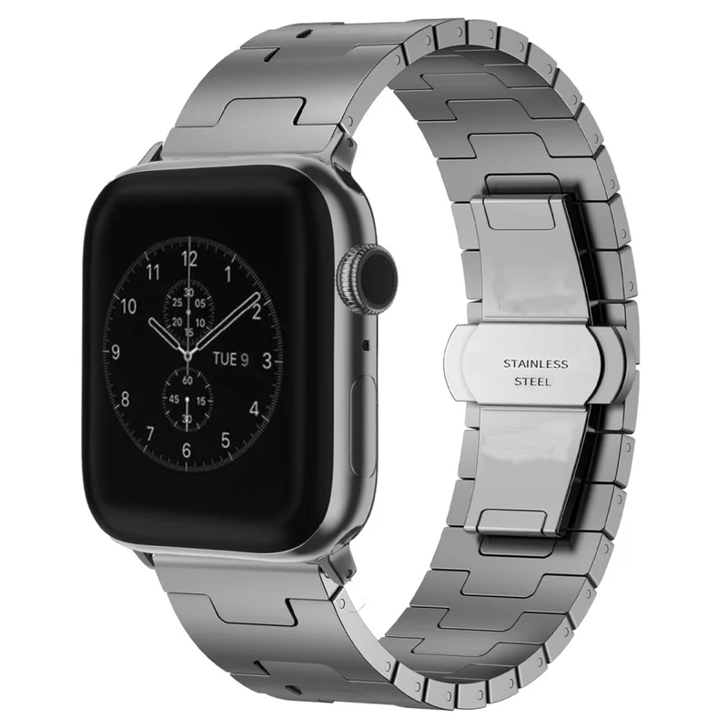Mega Haltbar Apple Smartwatch Metall Universell Armband