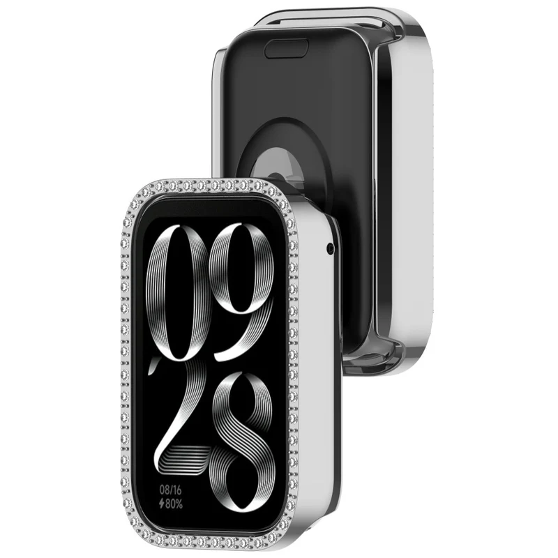 Mega Schön Xiaomi Mi Band 9 Pro Strass und Silikon Hülle
