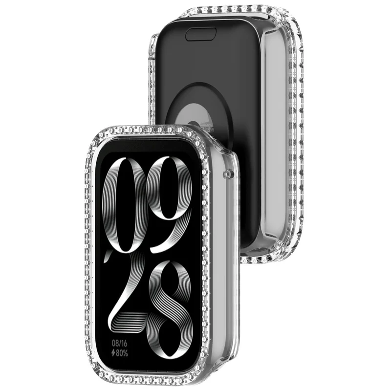 Mega Schön Xiaomi Mi Band 9 Pro Strass und Silikon Hülle