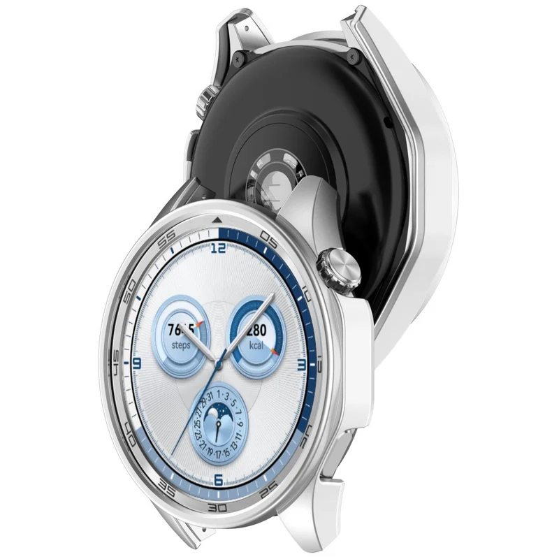 Weich Huawei WATCH GT 5 46 mm Hülle mit Displayschutz in Silikon