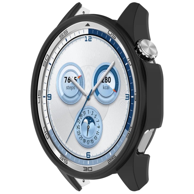 Weich Huawei WATCH GT 5 46 mm Hülle mit Displayschutz in Silikon
