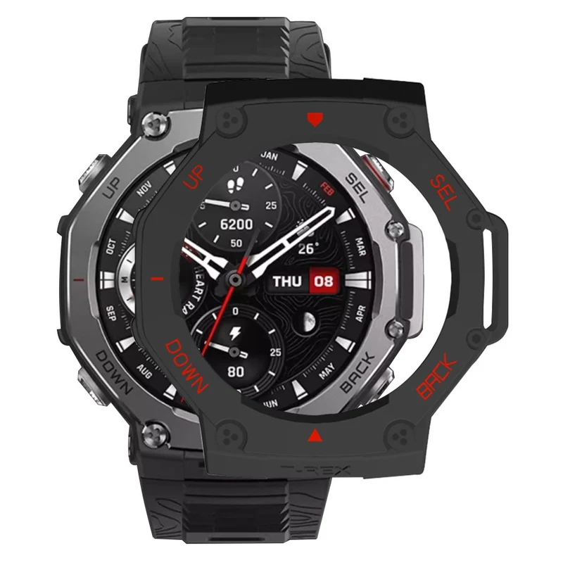 Bequem Amazfit T-Rex 3 Silikon Hülle