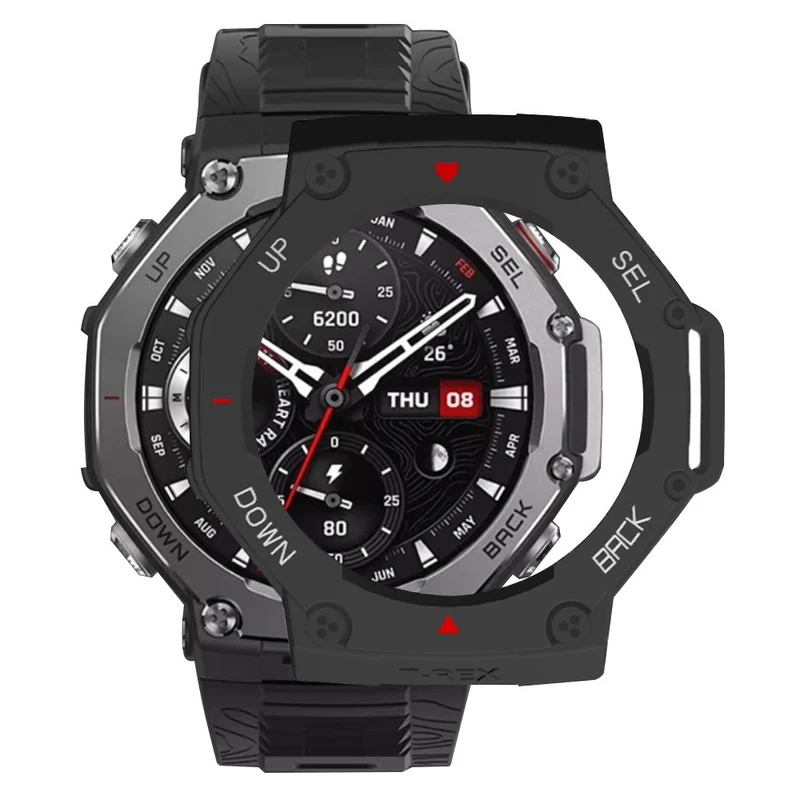 Bequem Amazfit T-Rex 3 Silikon Hülle