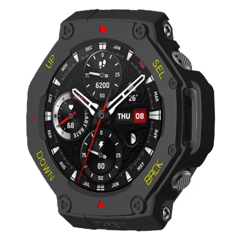 Bequem Amazfit T-Rex 3 Silikon Hülle