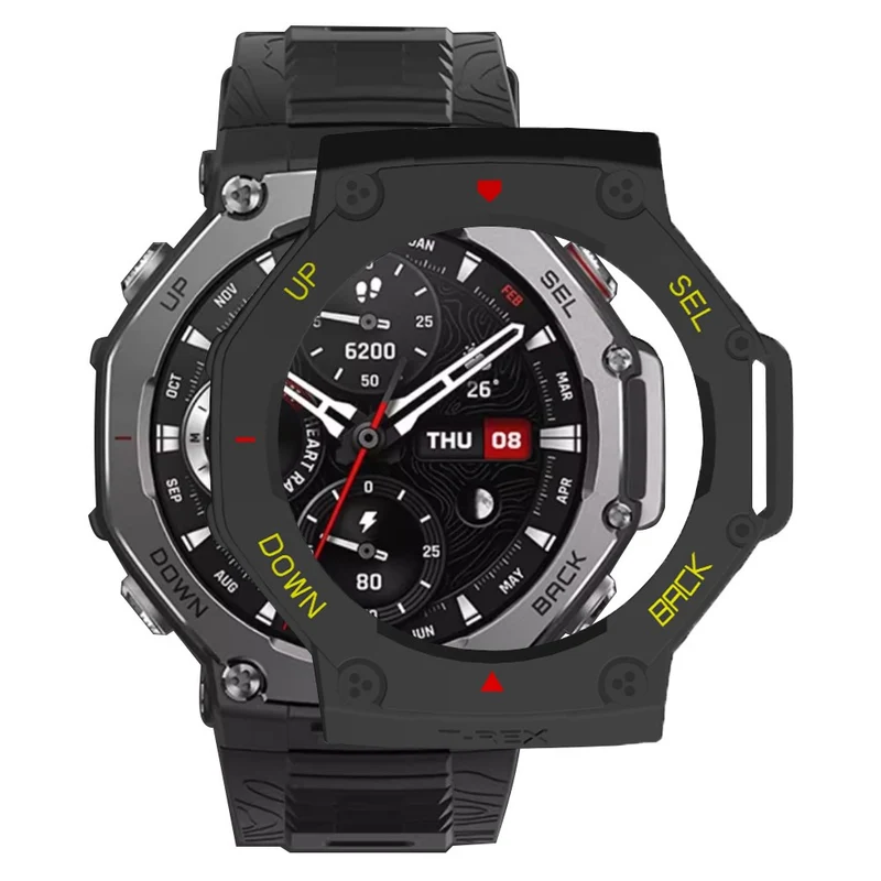 Bequem Amazfit T-Rex 3 Silikon Hülle