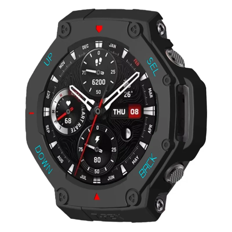 Bequem Amazfit T-Rex 3 Silikon Hülle