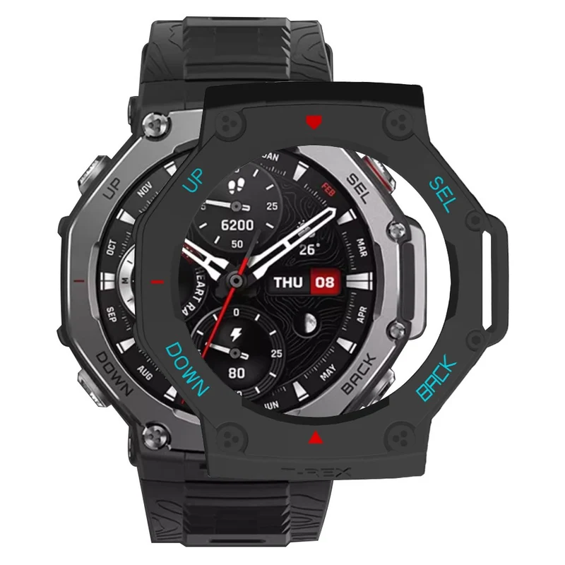 Bequem Amazfit T-Rex 3 Silikon Hülle