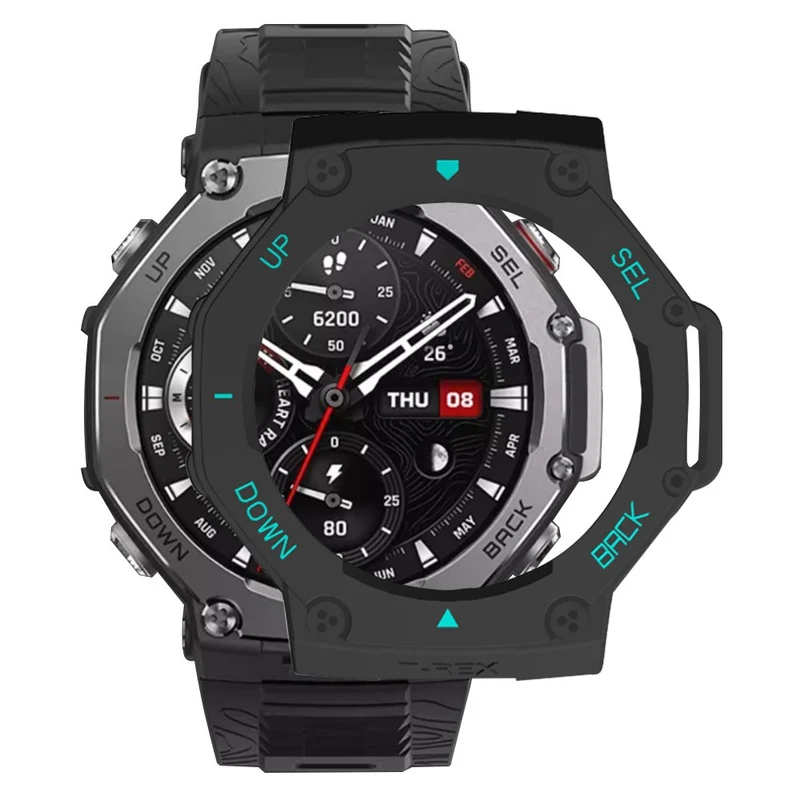 Bequem Amazfit T-Rex 3 Silikon Hülle