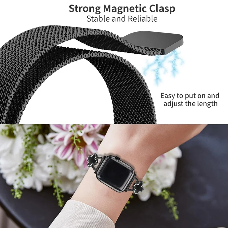 Mega Chillig Apple Smartwatch Metall Universell Armband