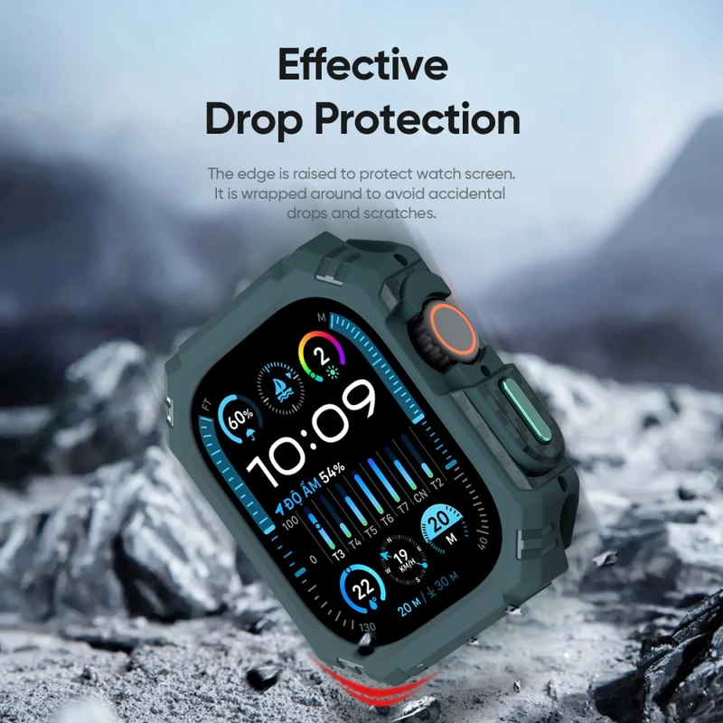 Bequem Apple Watch Ultra 2 / Apple Watch Ultra Silikon Hülle