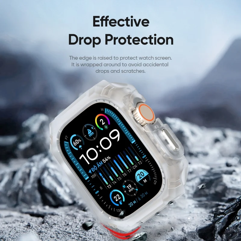 Bequem Apple Watch Ultra 2 / Apple Watch Ultra Silikon Hülle