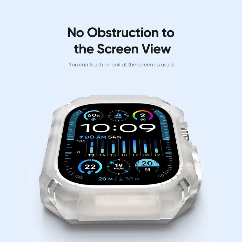 Bequem Apple Watch Ultra 2 / Apple Watch Ultra Silikon Hülle