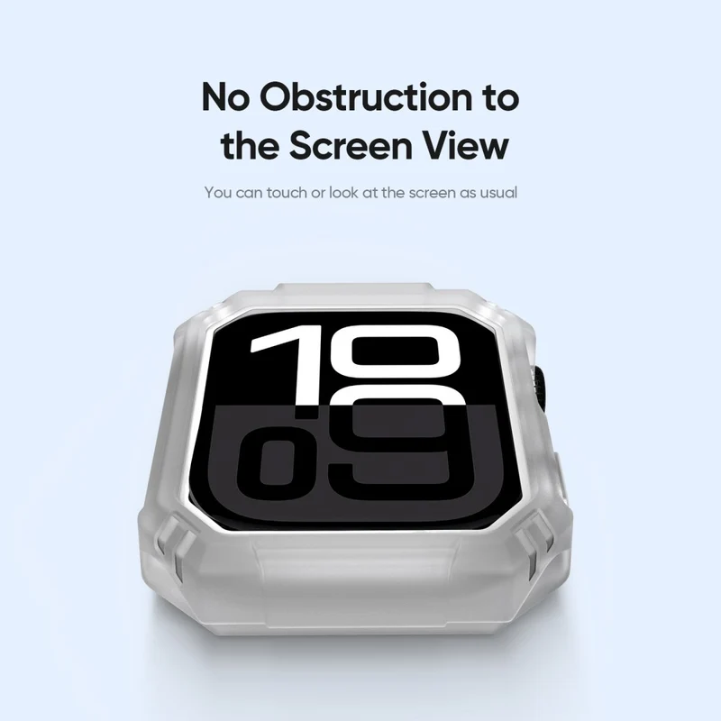 Weich Apple Watch Series 10 42mm Silikon Hülle