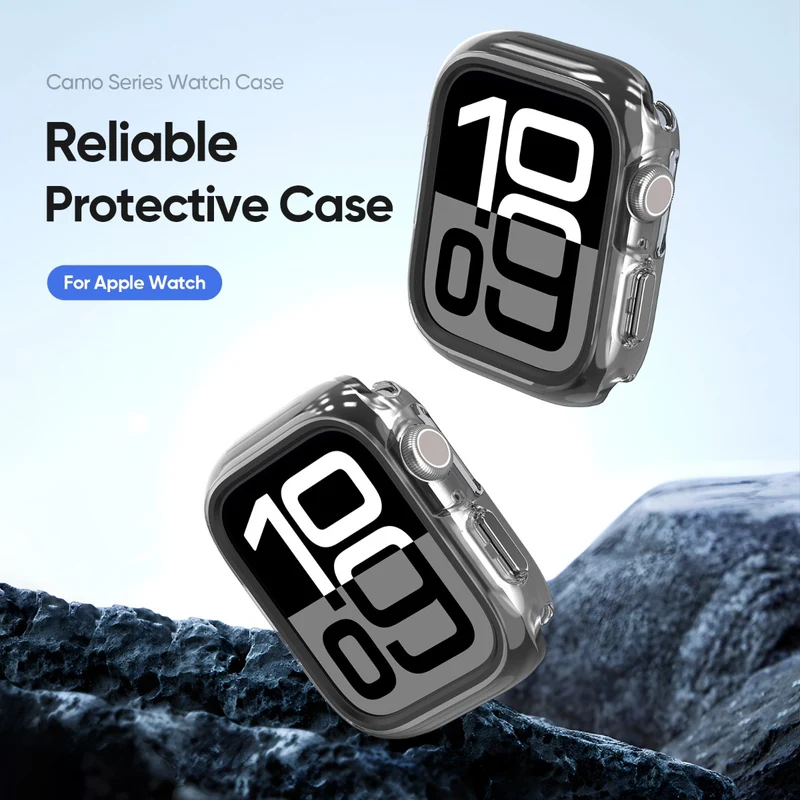 Bequem Apple Watch Series 10 42mm Silikon Hülle