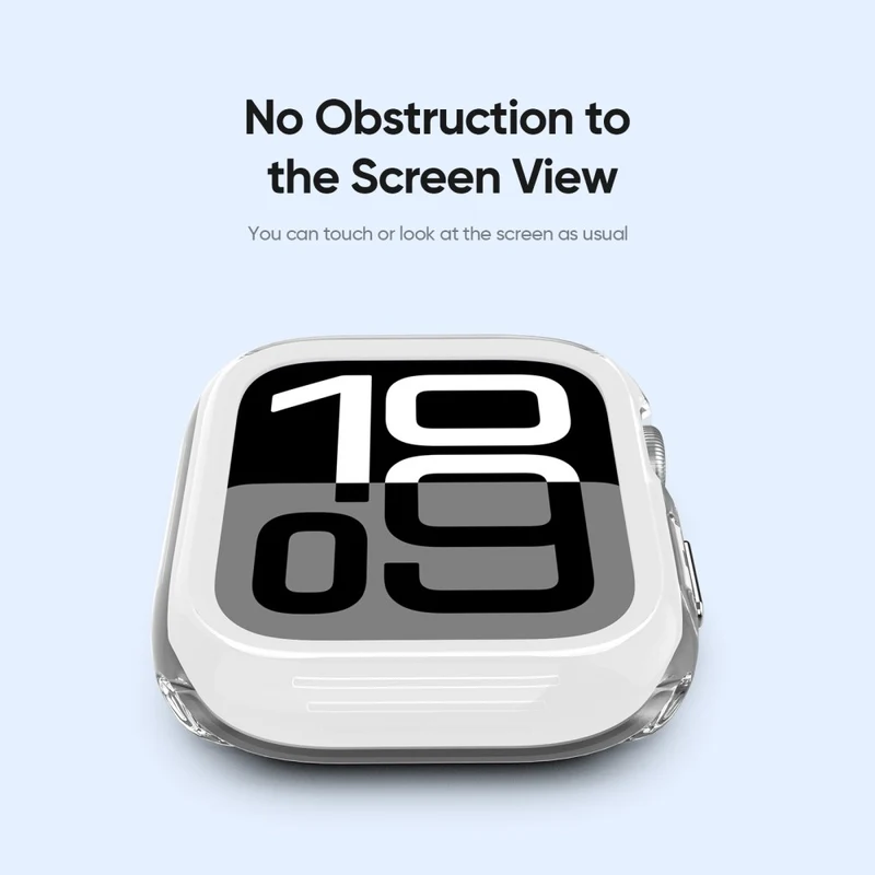 Bequem Apple Watch Series 10 42mm Silikon Hülle