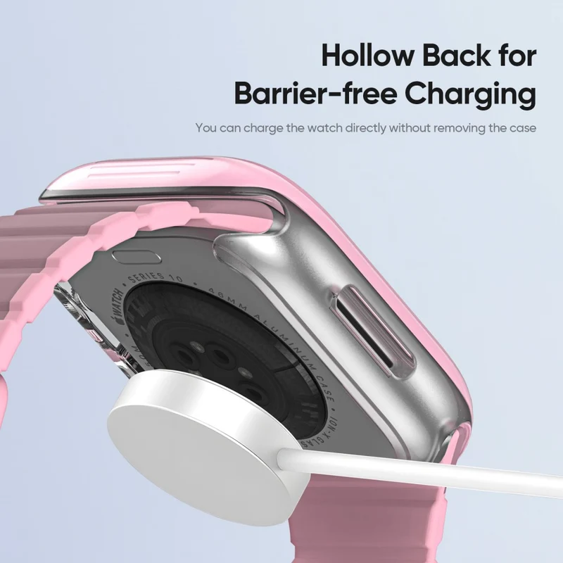 Bequem Apple Watch Series 10 42mm Silikon Hülle