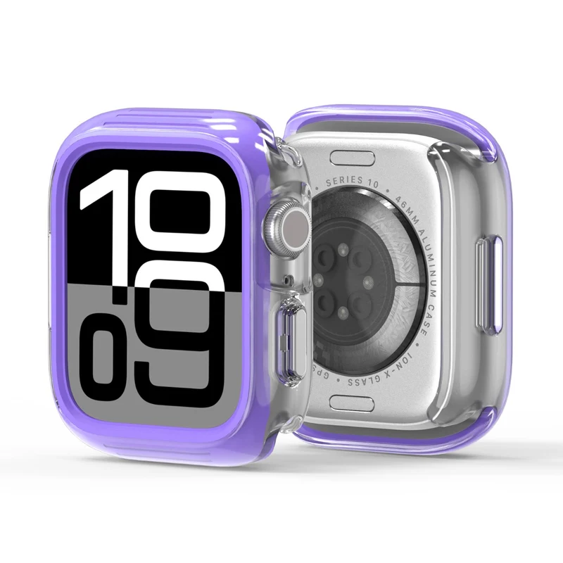 Bequem Apple Watch Series 10 42mm Silikon Hülle