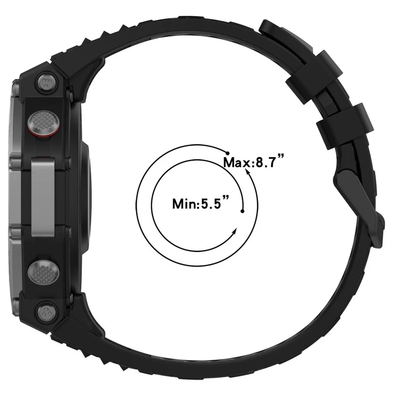Super Angenehm Amazfit T-Rex 3 Silikon Armband