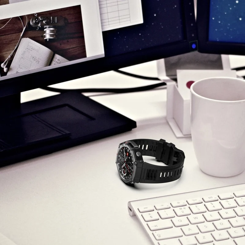 Unglaublich Bequem Amazfit T-Rex 3 Silikon Armband