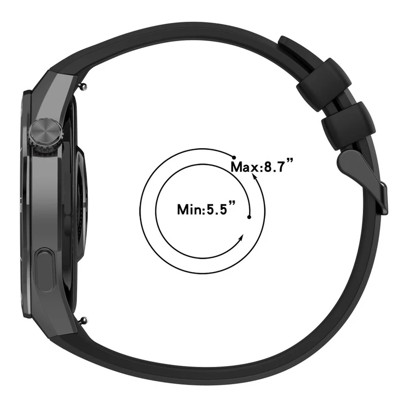 Super Süß Huawei Watch GT 5 Pro 46mm Silikon Armband
