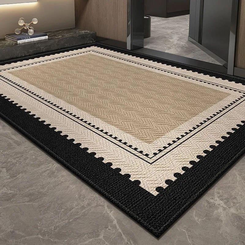 Eleganter texturierter Teppich