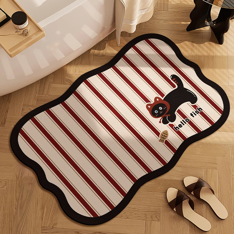 Badezimmermatte für Heim Badezimmer Boden Dekor