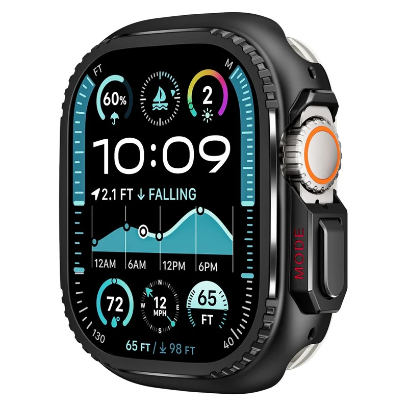 Super Modisch Apple Watch Ultra 2 Metall Hülle