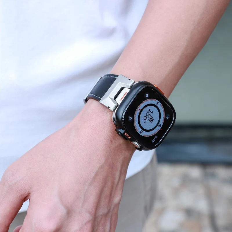 Super Modisch Apple Watch Ultra 2 Metall Hülle