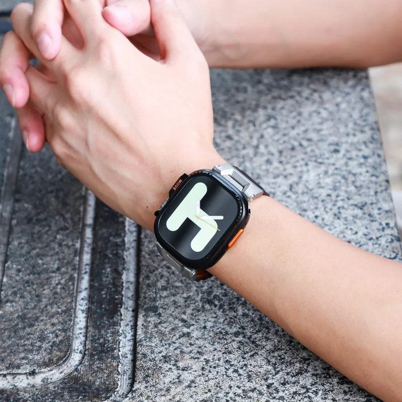 Super Modisch Apple Watch Ultra 2 Metall Hülle