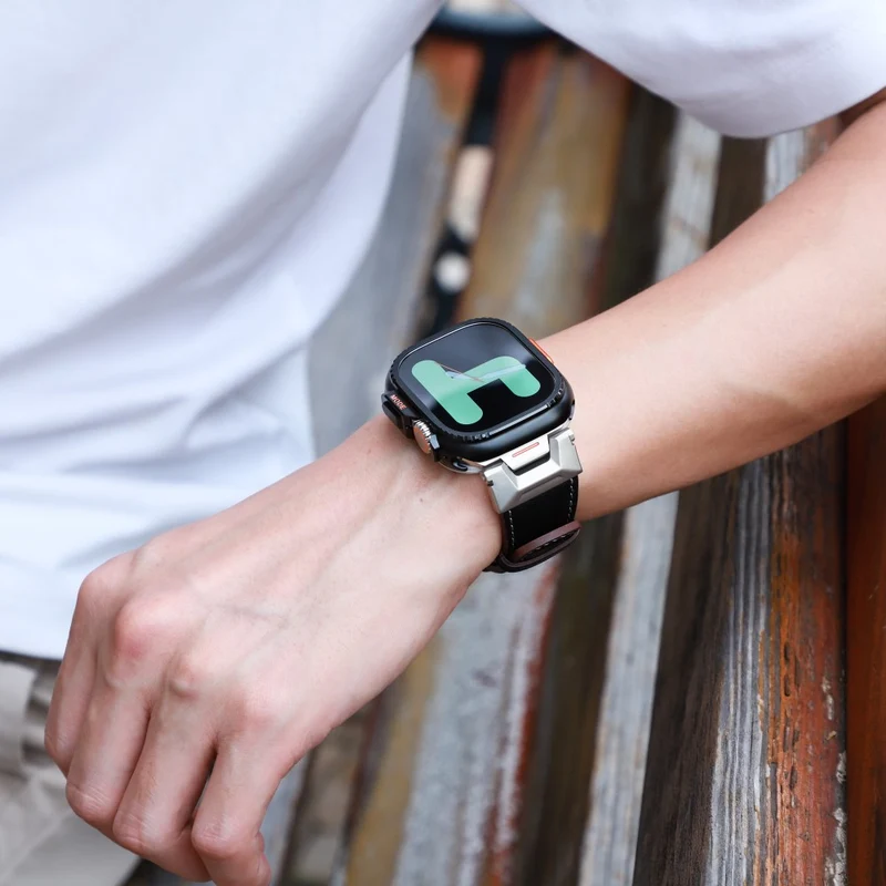Super Modisch Apple Watch Ultra 2 Metall Hülle