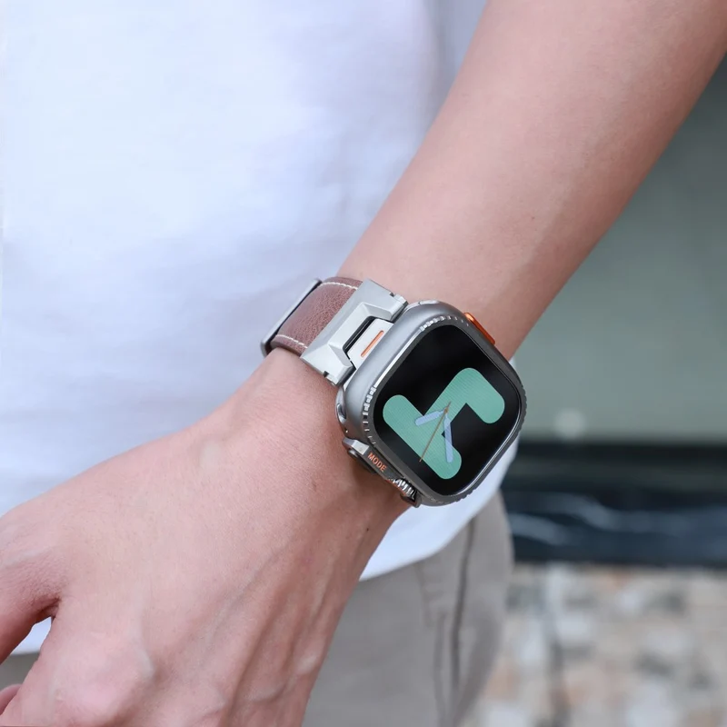 Super Modisch Apple Watch Ultra 2 Metall Hülle