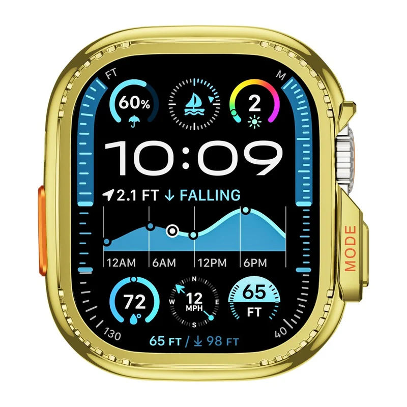 Super Modisch Apple Watch Ultra 2 Metall Hülle