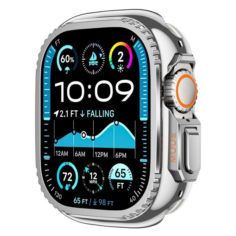 Super Modisch Apple Watch Ultra 2 Metall Hülle