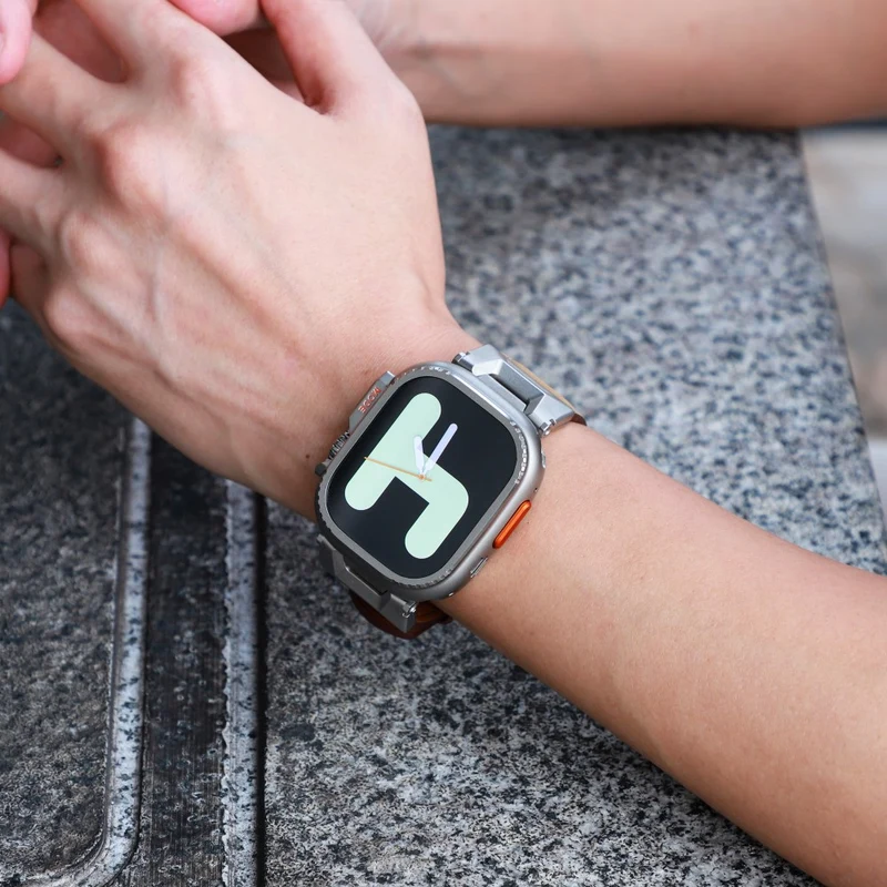 Super Modisch Apple Watch Ultra 2 Metall Hülle