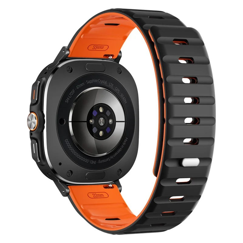 Bequem Samsung Galaxy Watch Ultra 47mm Silikon Armband