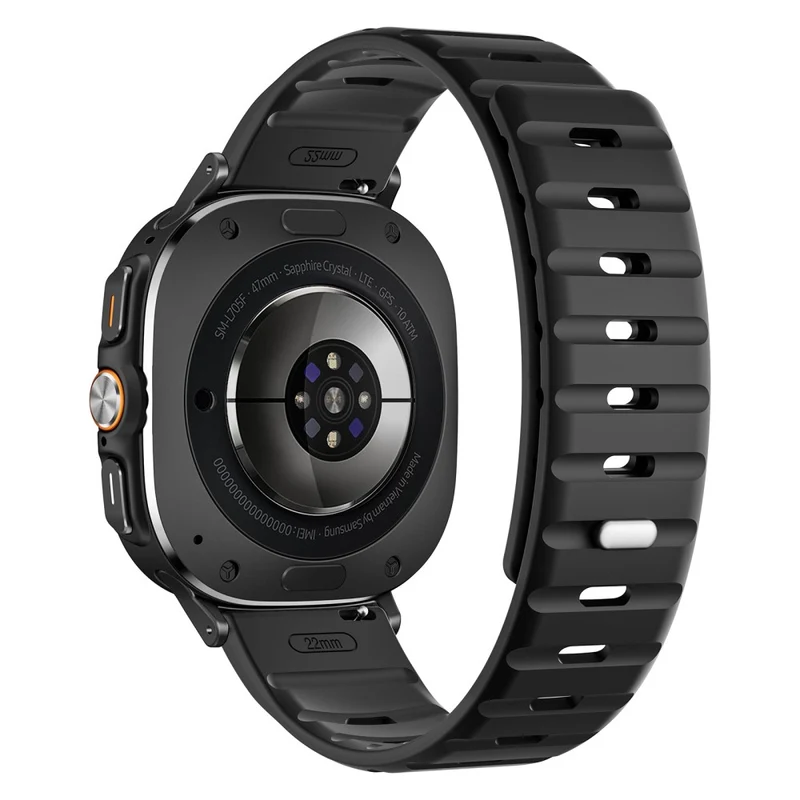Bequem Samsung Galaxy Watch Ultra 47mm Silikon Armband