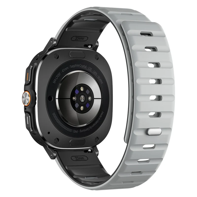 Bequem Samsung Galaxy Watch Ultra 47mm Silikon Armband