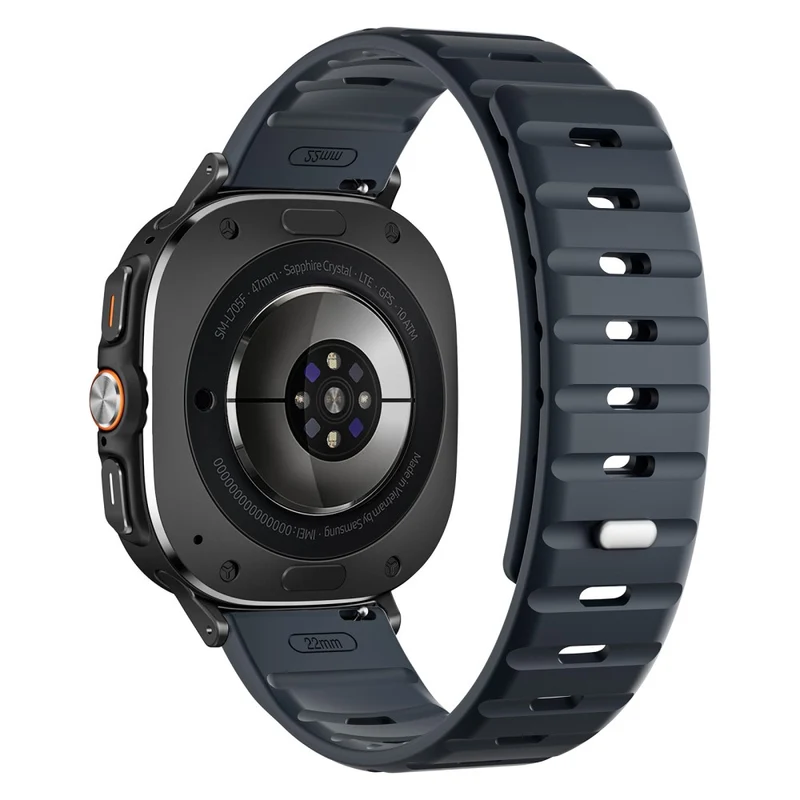 Bequem Samsung Galaxy Watch Ultra 47mm Silikon Armband